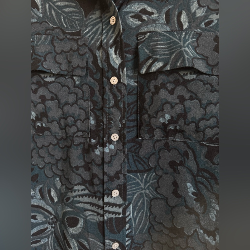 Abstract Button Down Dress - image 3